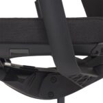 Office chair armrest and base detail, Malta Office Chairs range