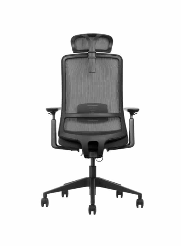 Modern Malta Office Chairs with ergonomic mesh back support
